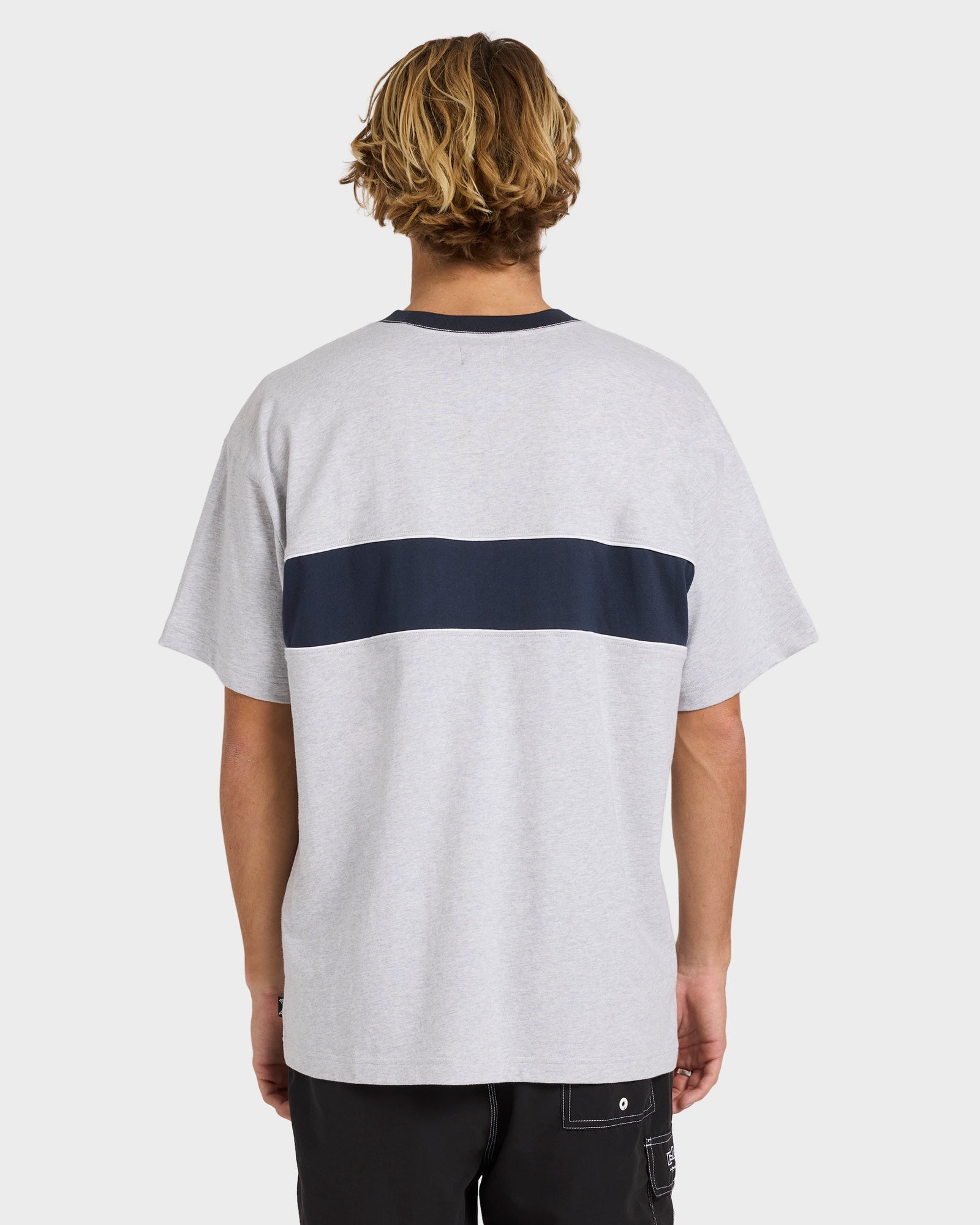 Mens Script Panel T-Shirt