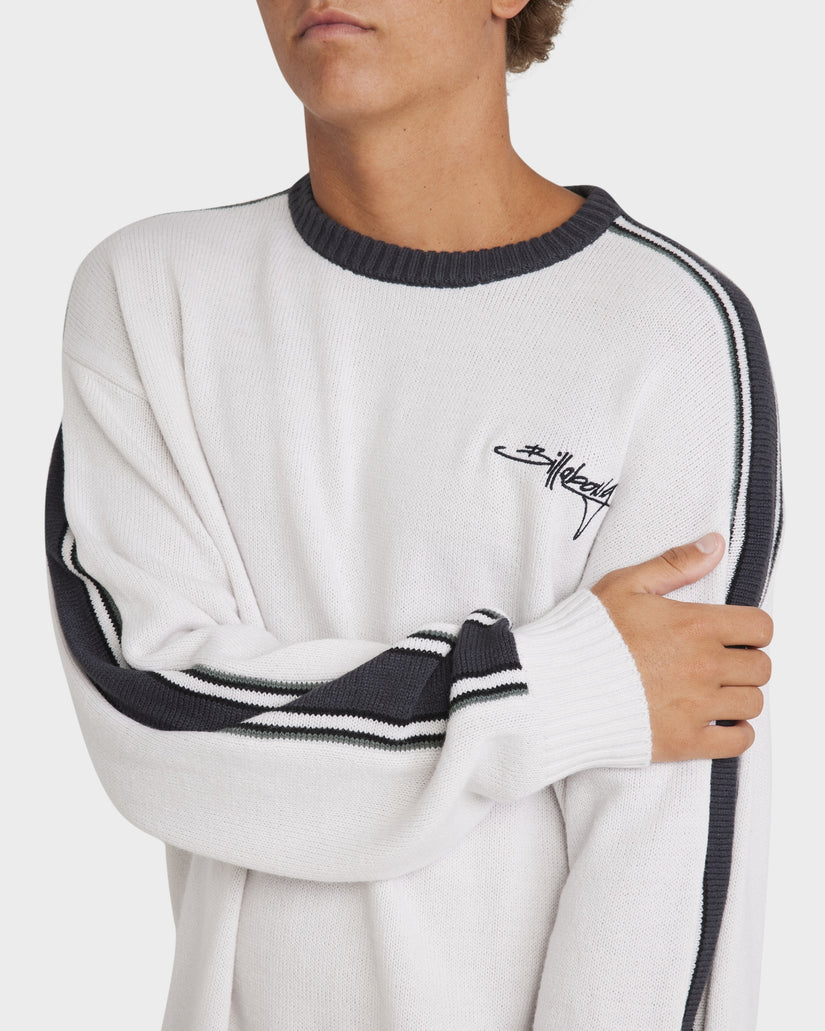 Mens Script Crew Neck