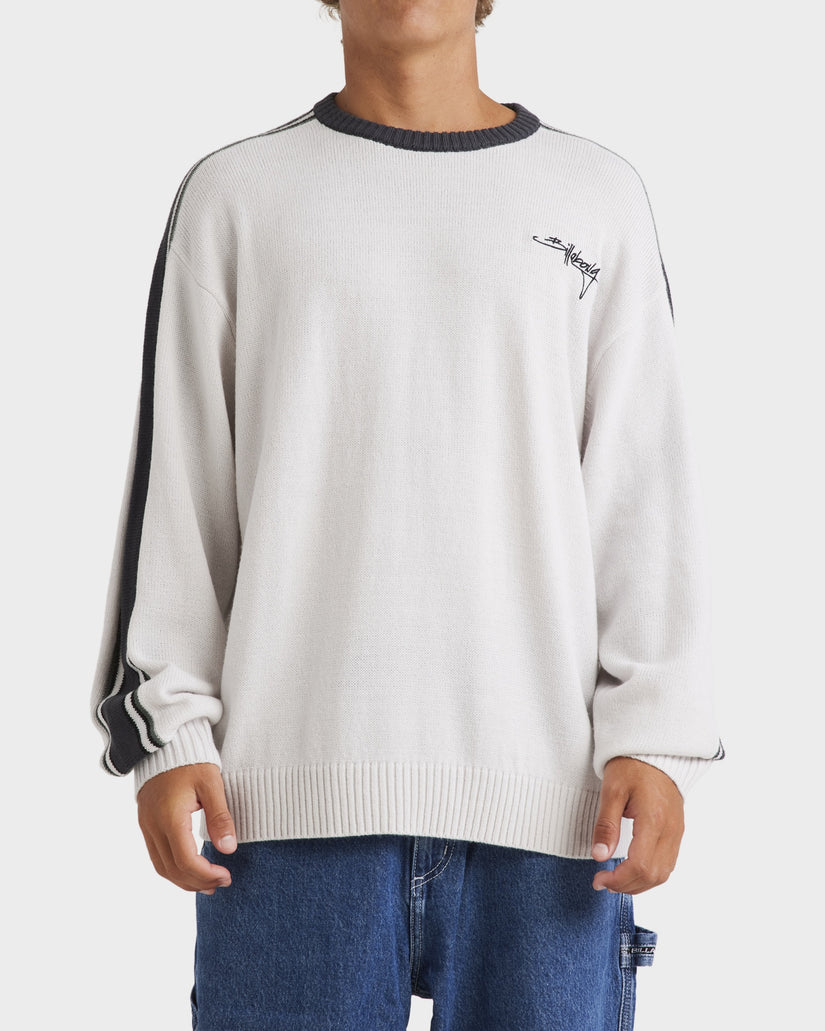 Mens Script Crew Neck