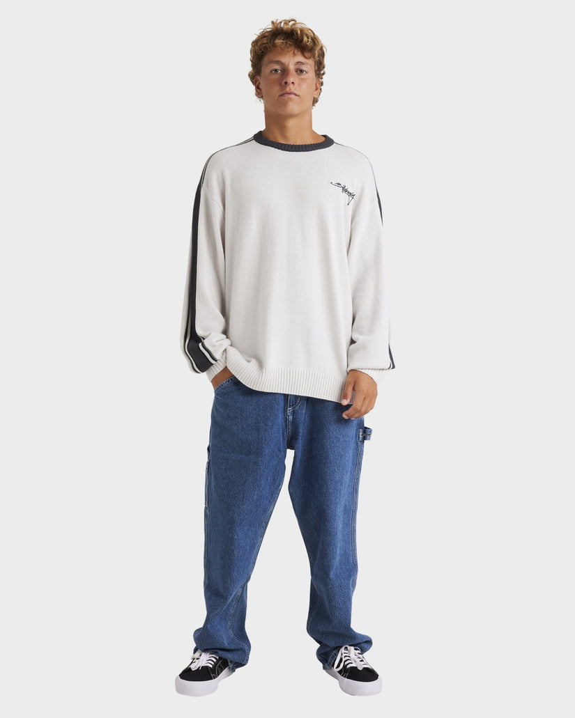 Mens Script Crew Neck