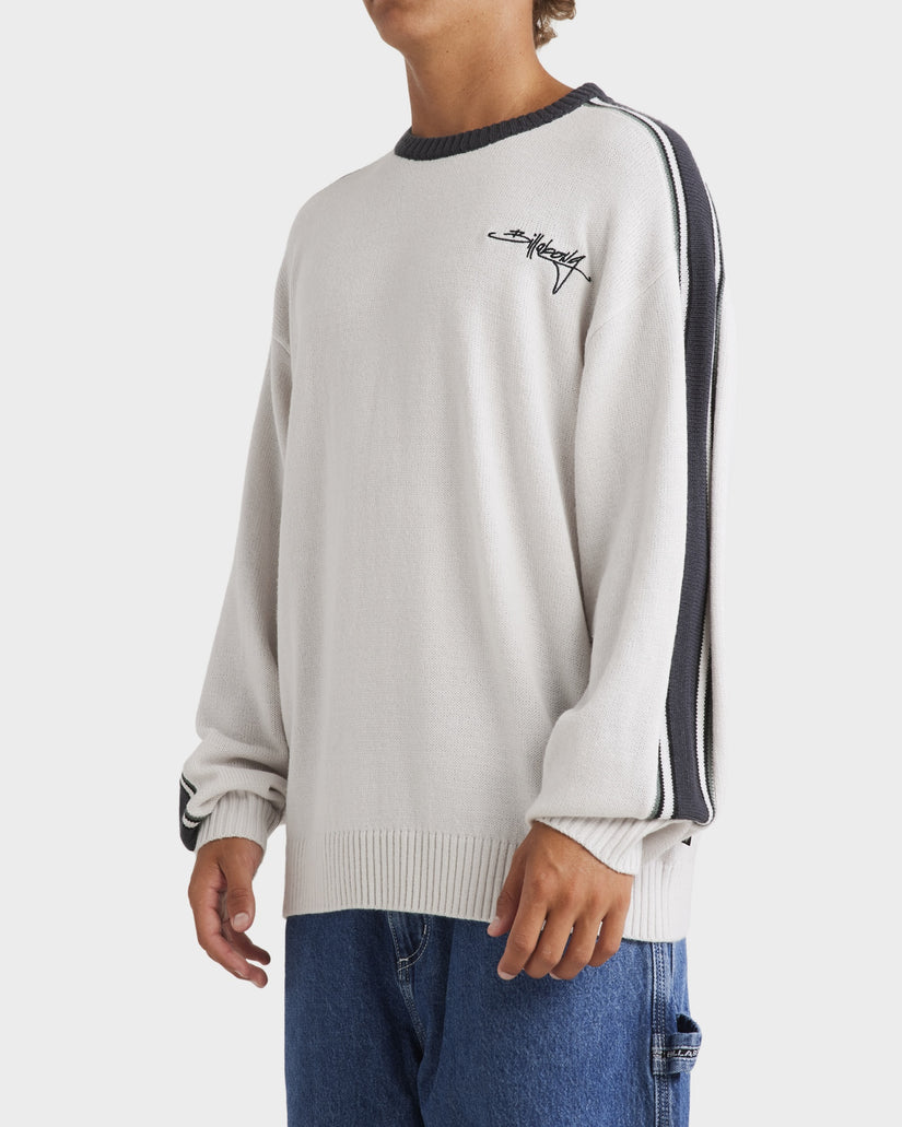 Mens Script Crew Neck