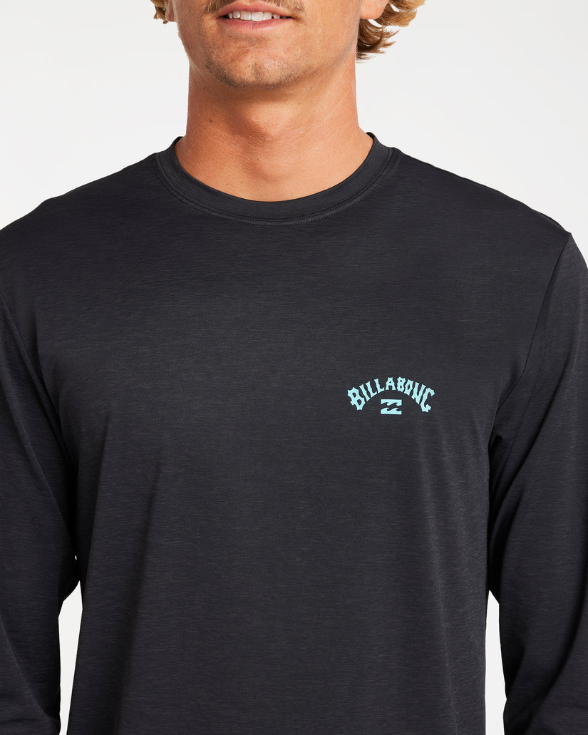 Mens Shoreline Loose Fit Long Sleeve Rash Vest
