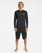 Mens Shoreline Loose Fit Long Sleeve Rash Vest