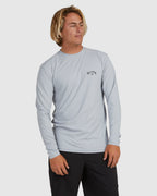Mens Shoreline Loose Fit Long Sleeve Rash Vest