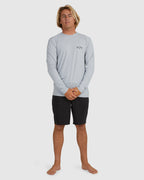 Mens Shoreline Loose Fit Long Sleeve Rash Vest