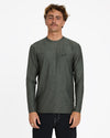 Mens Shoreline Loose Fit Long Sleeve Rash Vest