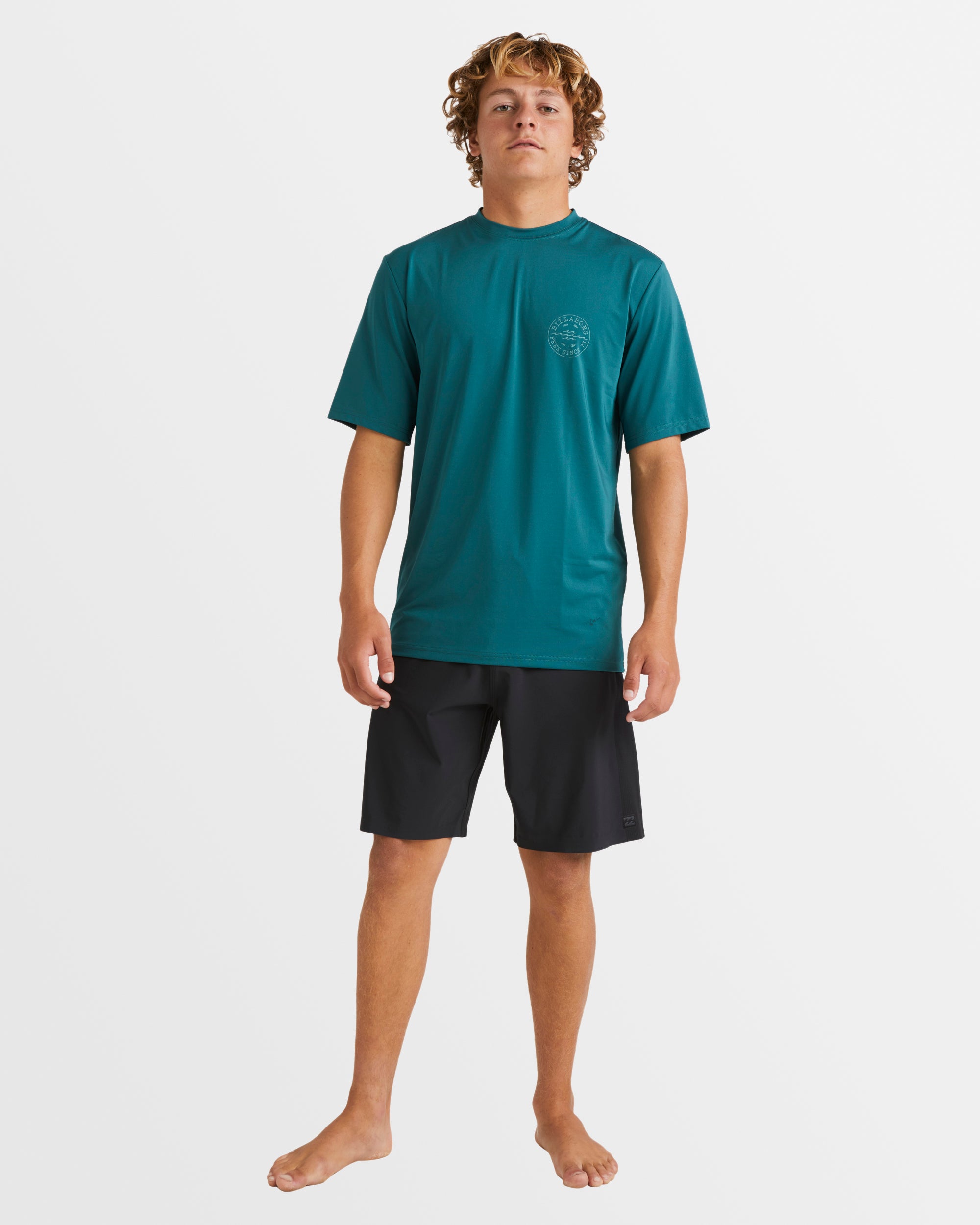 Mens Big Wave Daz Rash Vest