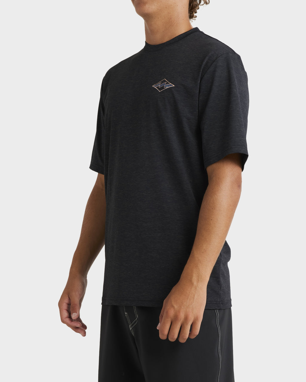 Mens Diamond Shoreline Loose Fit Rash Vest