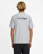 Mens Diamond Shoreline Loose Fit Rash Vest