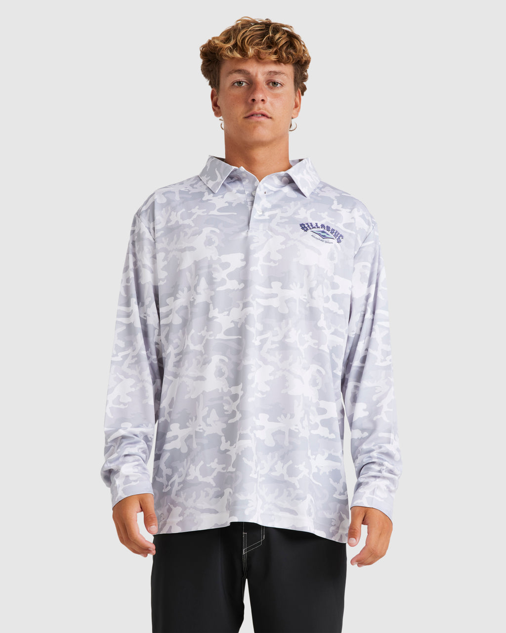 Mens Fisho UPF 50 Long Sleeve Surf Shirt