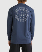 Mens Big Wave Daz Long Sleeve Rash Vest