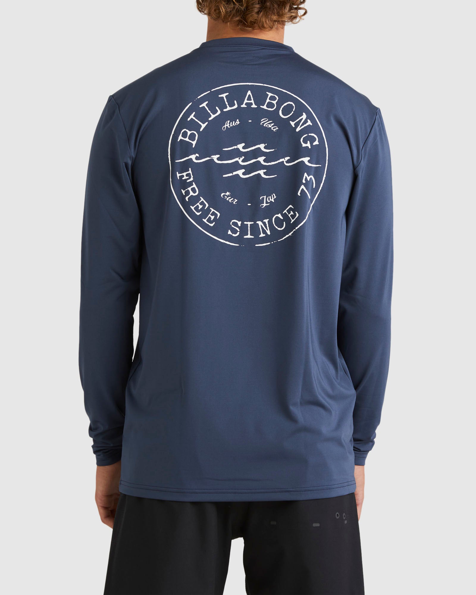 Mens Big Wave Daz Long Sleeve Rash Vest