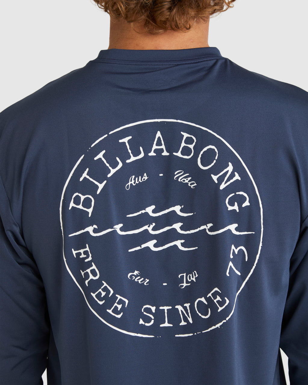 Mens Big Wave Daz Long Sleeve Rash Vest