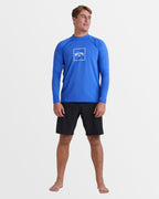Mens Boxed Arch Rash Vest