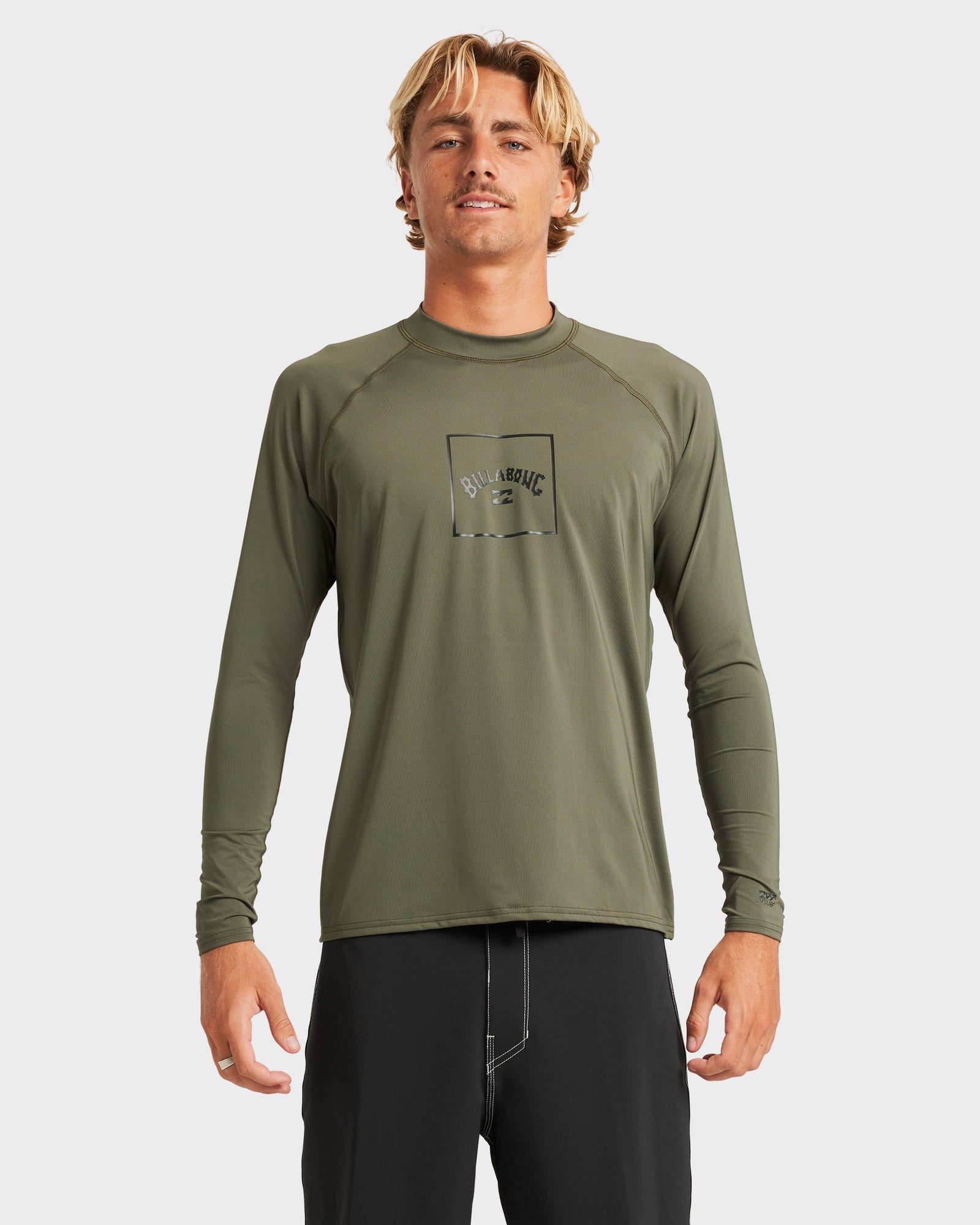 Mens Boxed Arch Long Sleeve Rash Vest