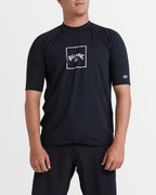 Mens Boxed Arch Rash Vest