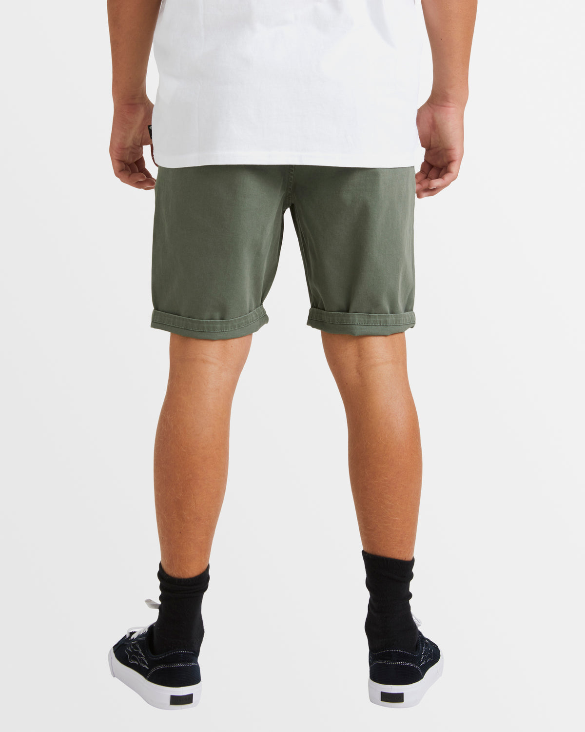 Mens Wave Wash Twill Chino Shorts