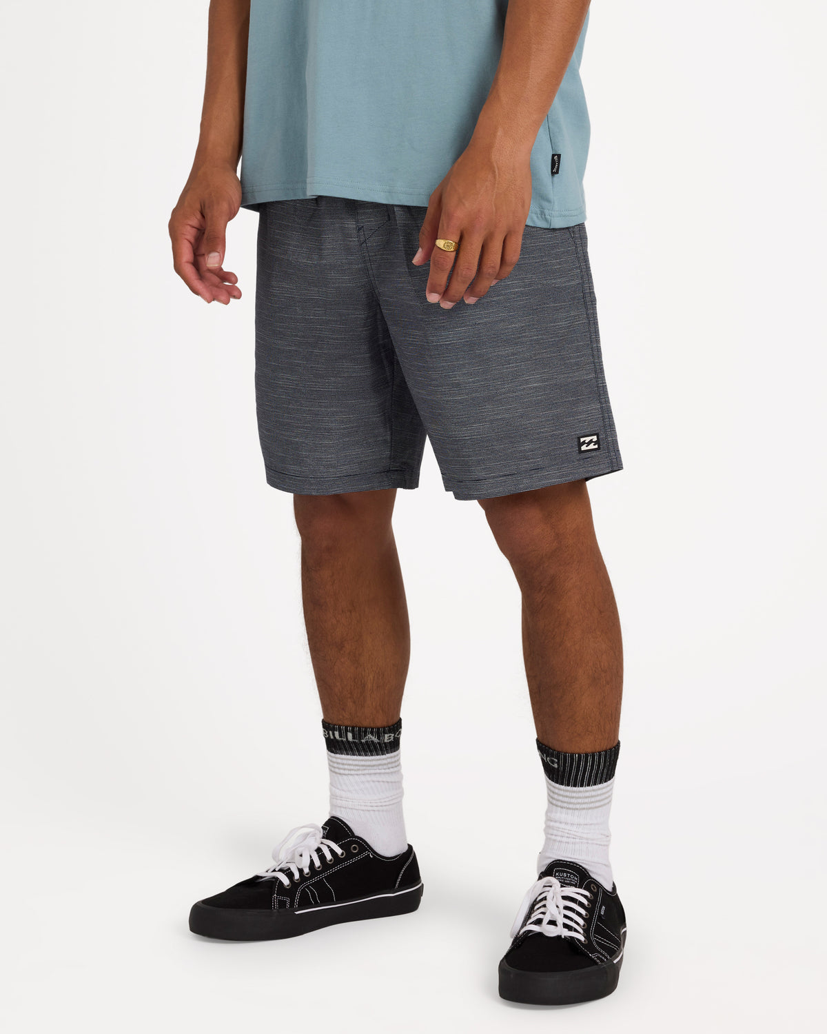 Mens Slub Walkshorts