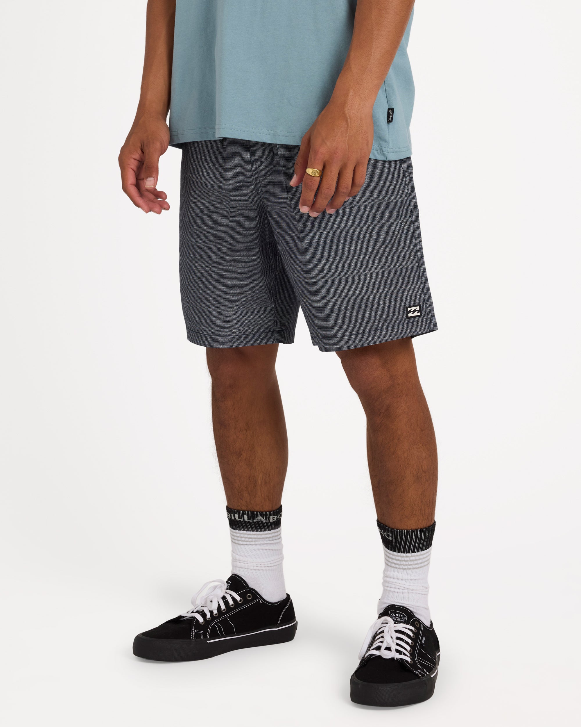 Mens Slub Walkshorts