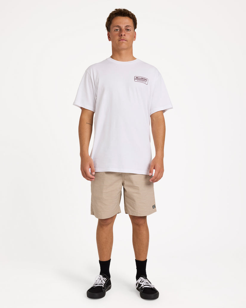 Mens Slub Walkshorts