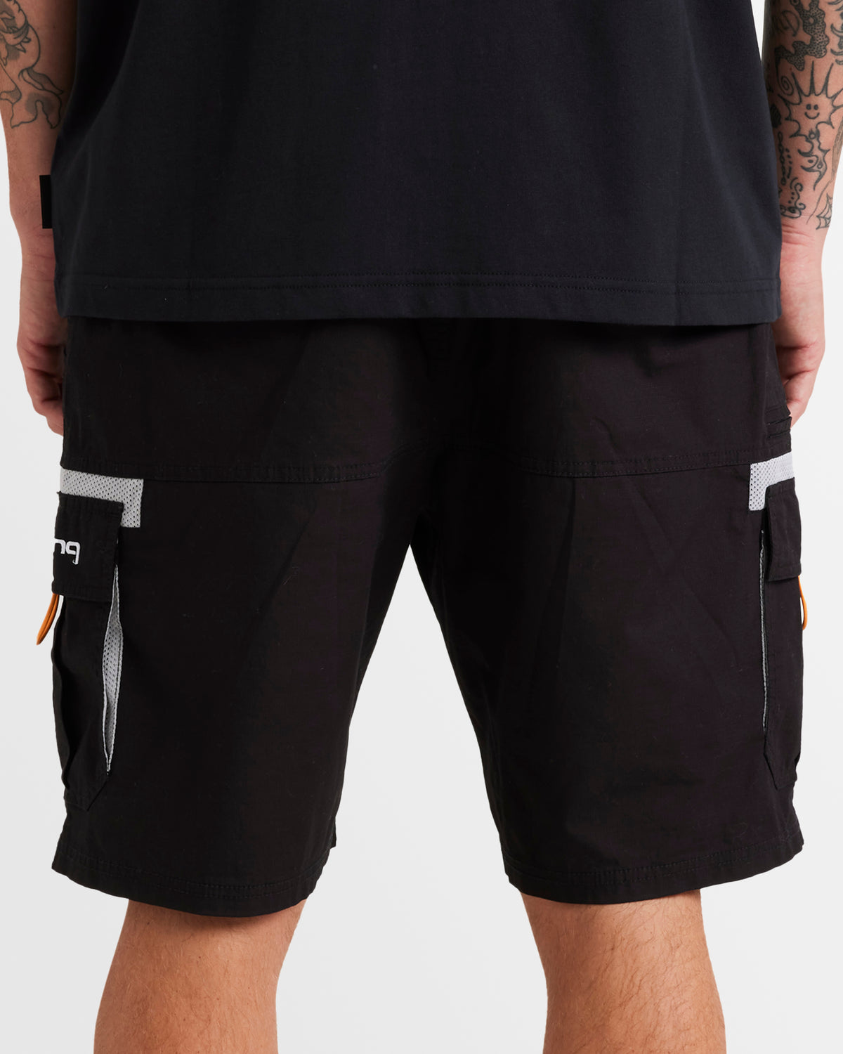 Mens Chrome Cargo Shorts