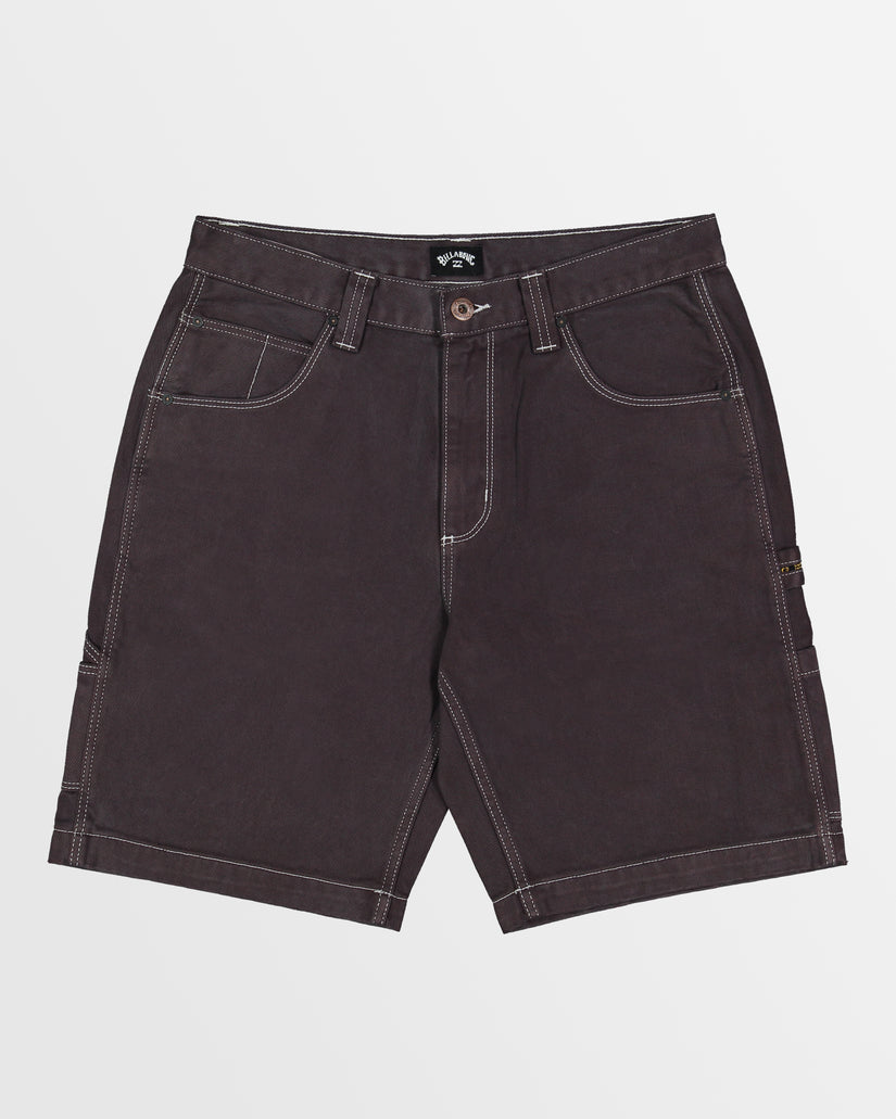 Mens Bad Dog Denim Shorts
