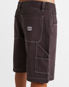 Mens Bad Dog Denim Shorts