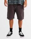 Mens Bad Dog Denim Shorts