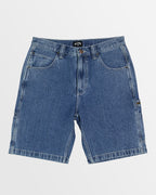 Mens Bad Dog Workwear Denim Shorts