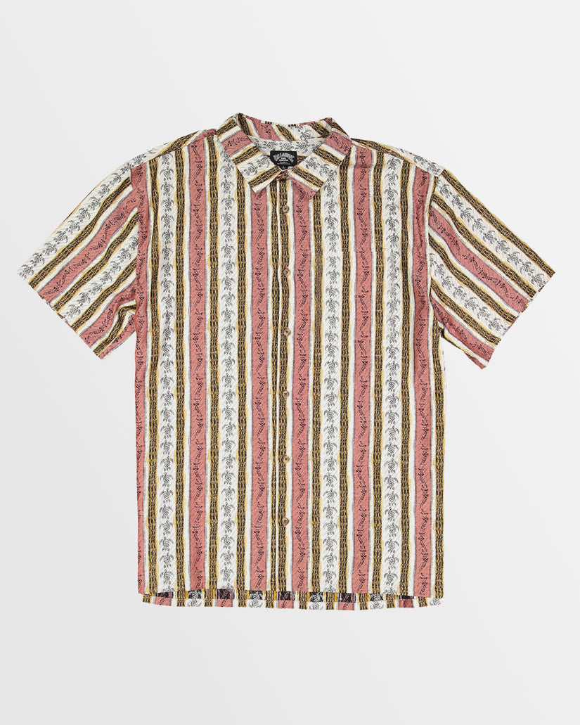 Mens King Stingray Diamond Woven Shirt
