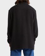 Mens Waffle On Long Sleeve Shirt