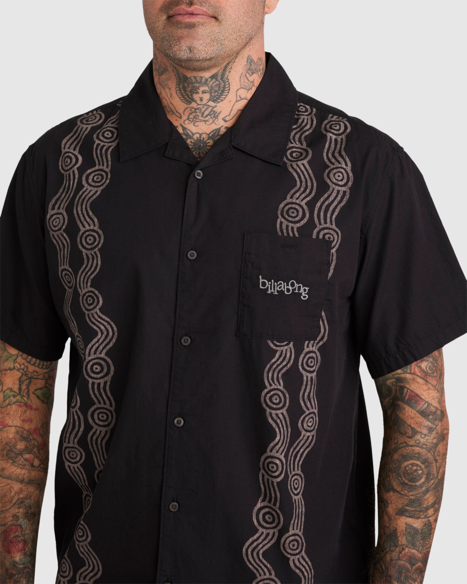 Mens Otis Water Vacay Short Sleeve Shirt