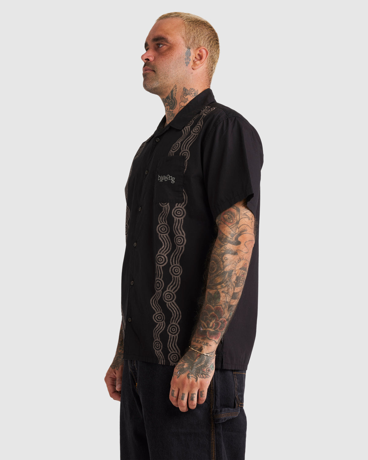 Mens Otis Water Vacay Short Sleeve Shirt