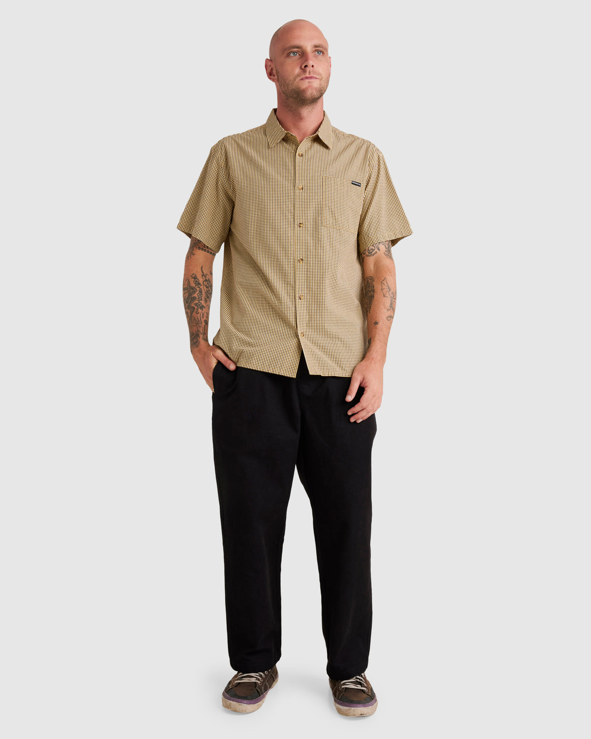 Mens Chrome Mogul Short Sleeve Shirt