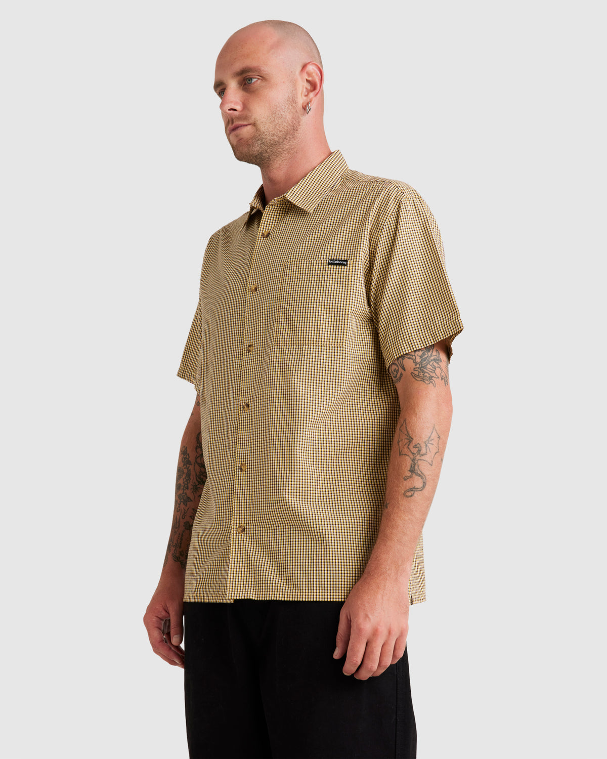Mens Chrome Mogul Short Sleeve Shirt