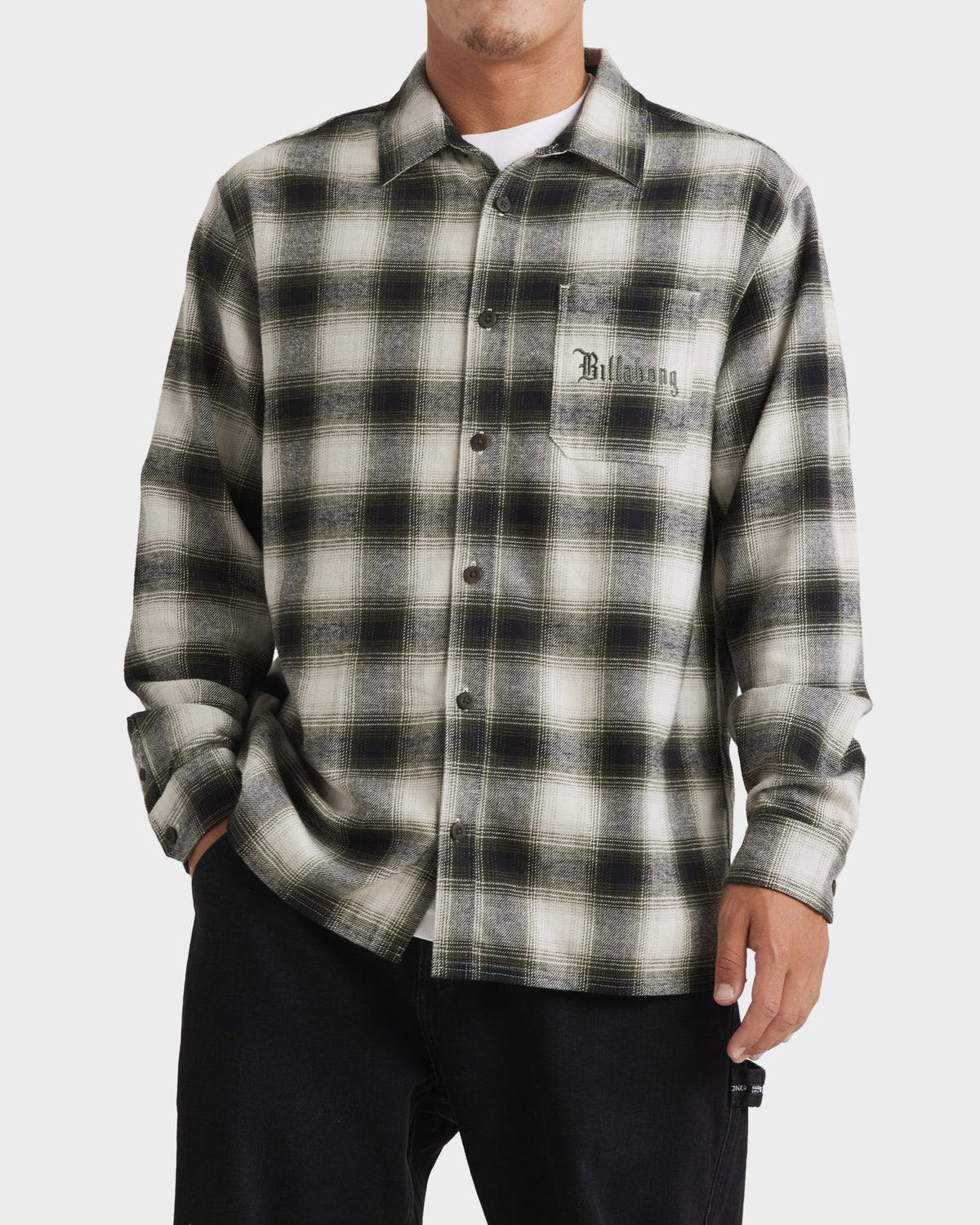 Mens Wraped Long Sleeve Shirt