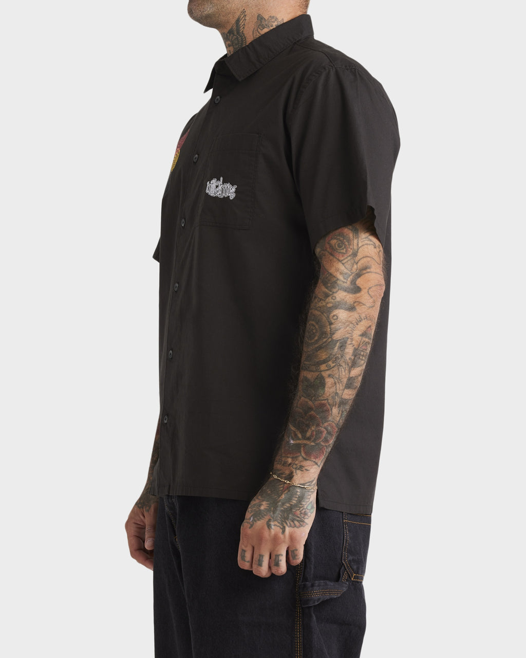 Mens Otis Circles Short Sleeve Shirt