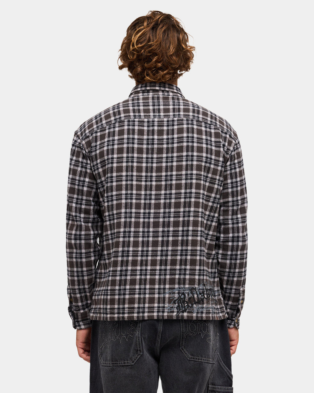 Mens Immortal Flannel Long Sleeve Shirt