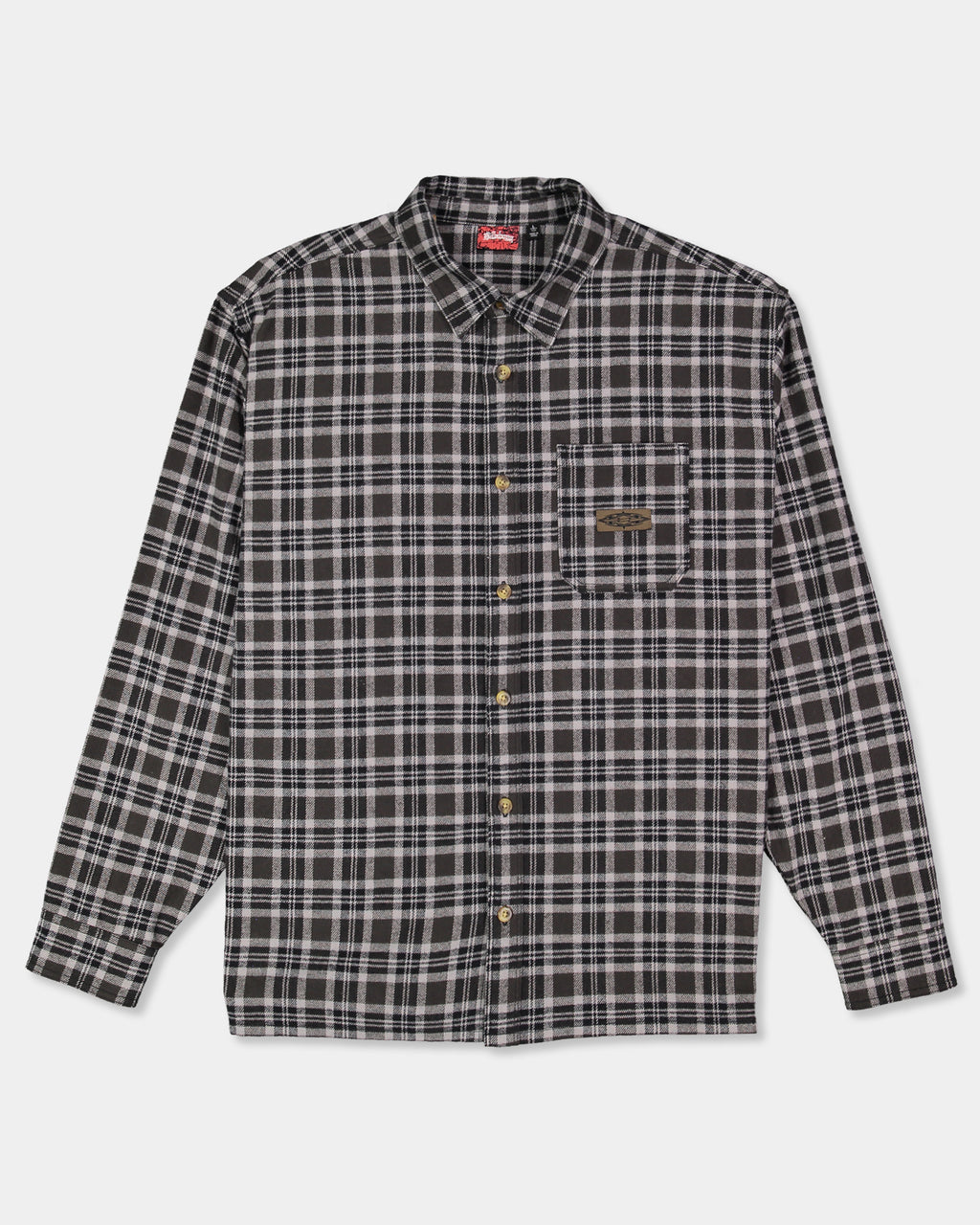 Mens Immortal Flannel Long Sleeve Shirt