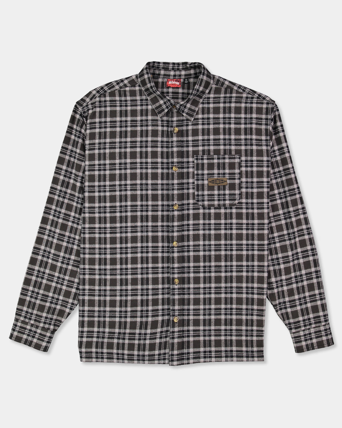 Mens Immortal Flannel Long Sleeve Shirt