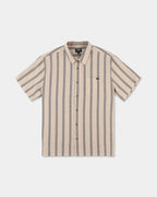 Mens Sundays Jacquard Short Sleeve Shirt