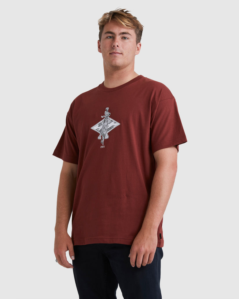 Mens Diamond Skull T-Shirt