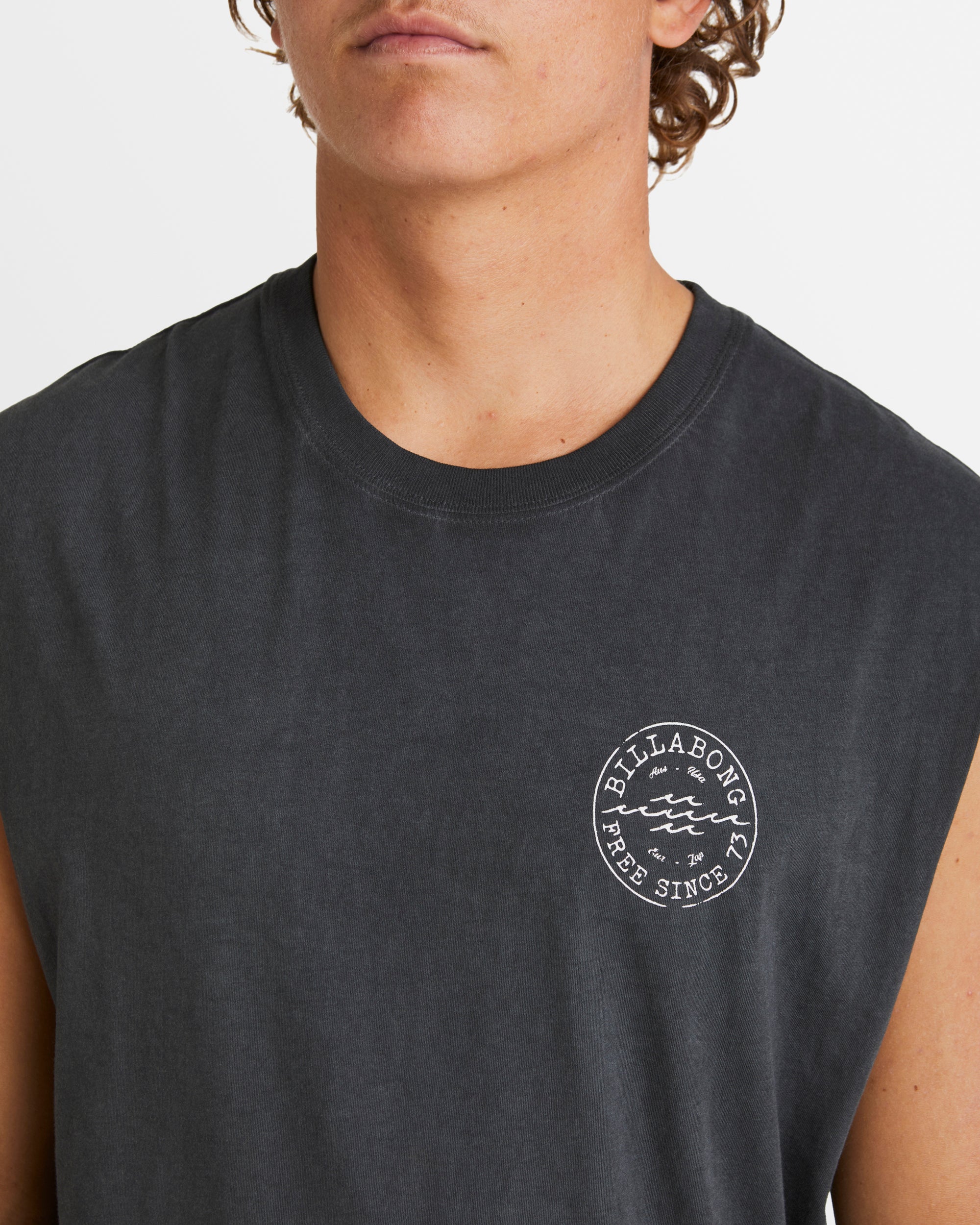 Mens Big Wave Daz Muscle Shirt