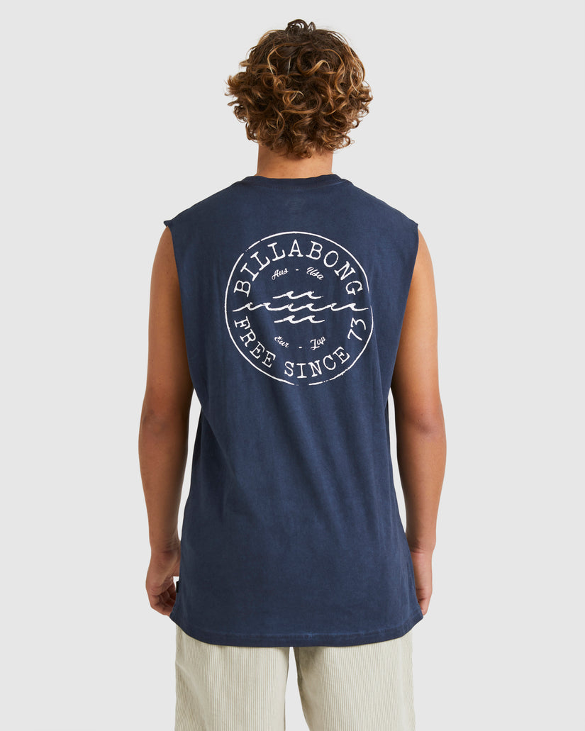 Mens Big Wave Daz Muscle Shirt
