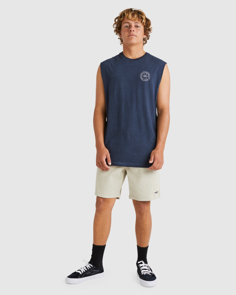 Mens Big Wave Daz Muscle Shirt