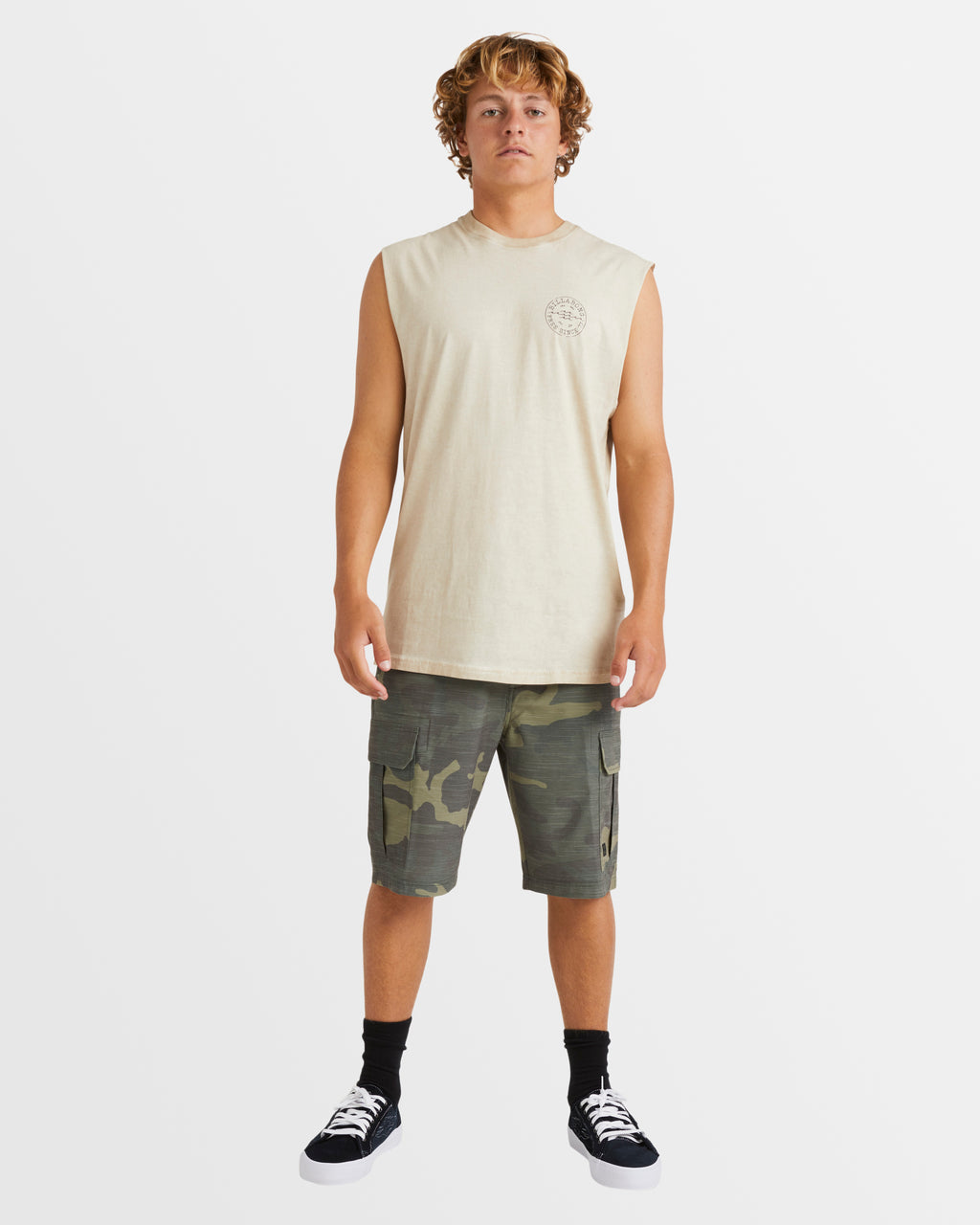 Mens Big Wave Daz Muscle Shirt