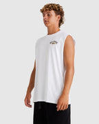 Mens Flame Arch Muscle Shirt