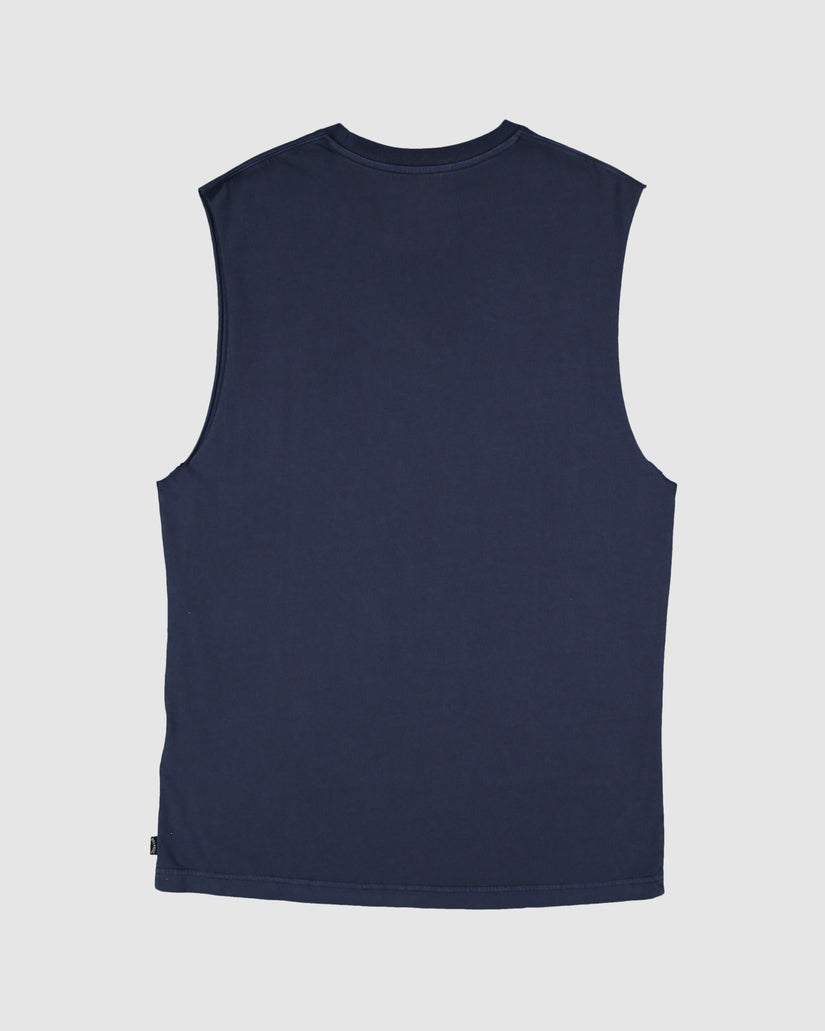 Mens Premium Wave Wash Muscle Shirt