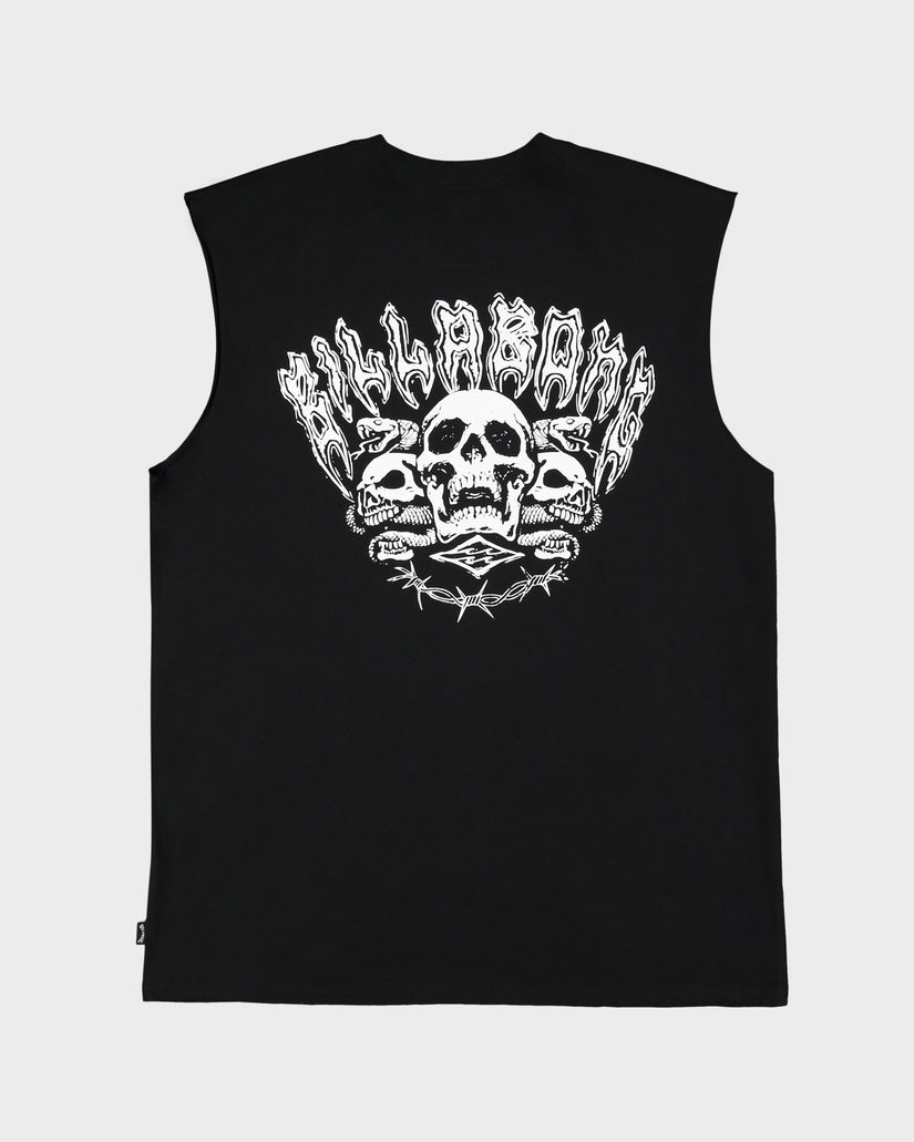 Mens Double Snake Muscle Tank