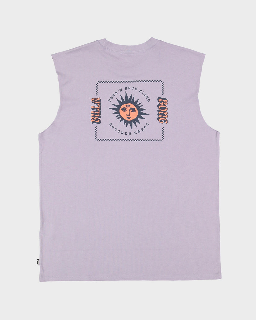 Mens Shine Bringht Muscle Tank